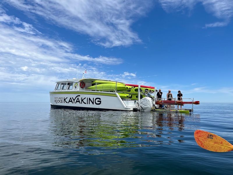 Notice How The Support Boat Changes The Mood