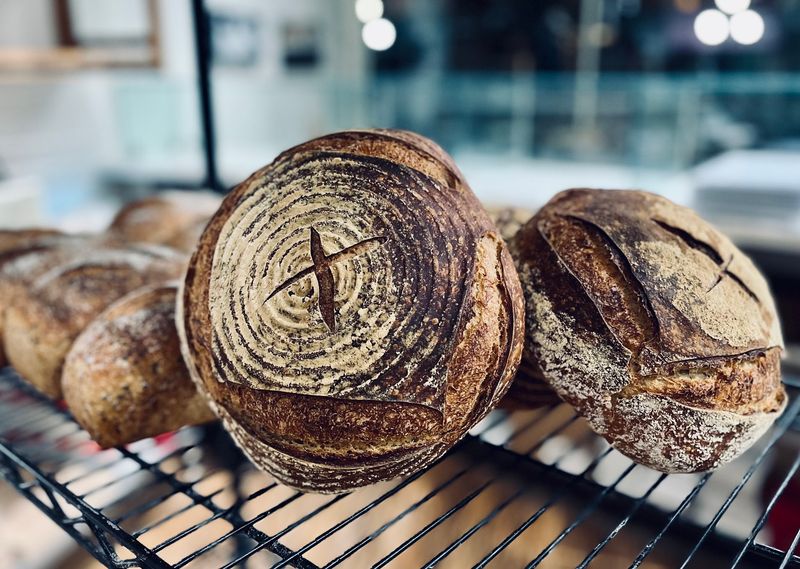 Notice The Fresh-Milled Grain