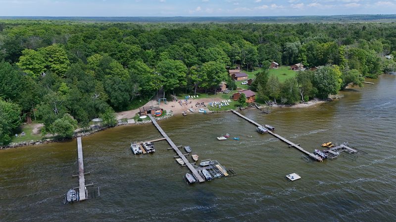 Notice The Old-School Resort Infrastructure