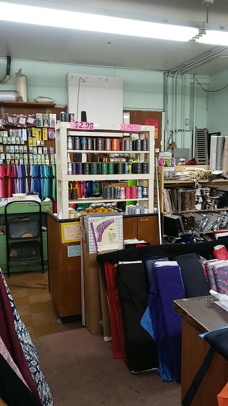 Notions, Trims And The Button Wall Notions, Trims And The Button Wall