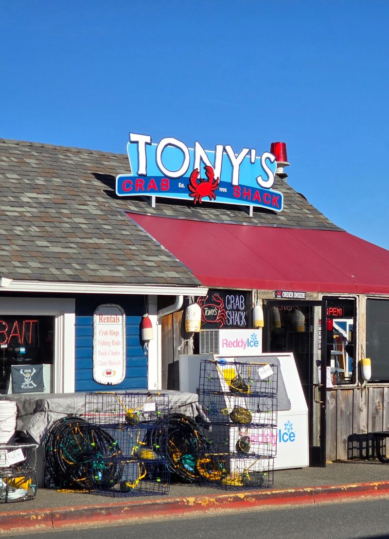 Tony’s Crab Shack — 155 1st St, Bandon