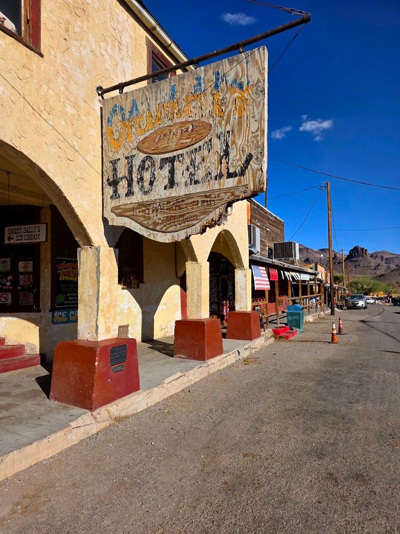 Oatman Sidewalk Egg Fry, Oatman, Arizona