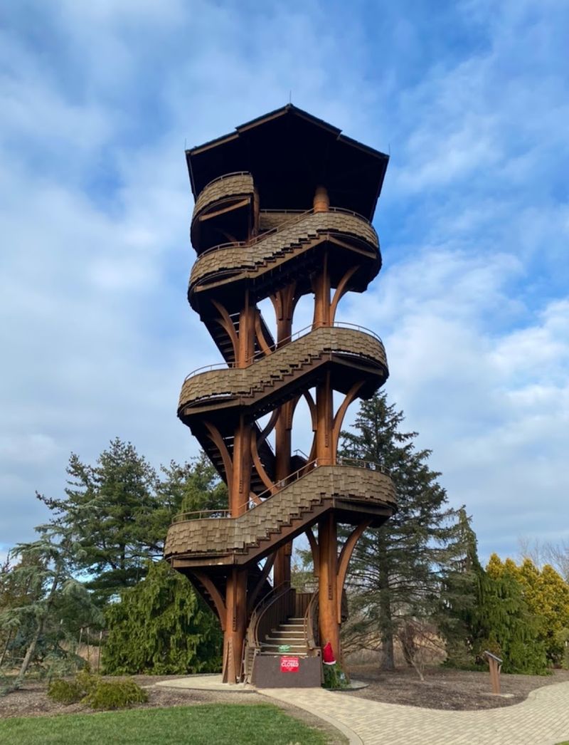 Observation Tree Tower at Cox Arboretum MetroPark, Dayton, Ohio