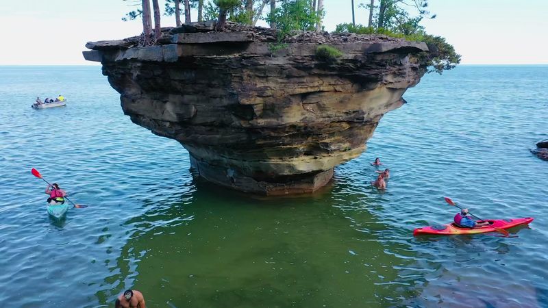 Turnip Rock, Port Austin