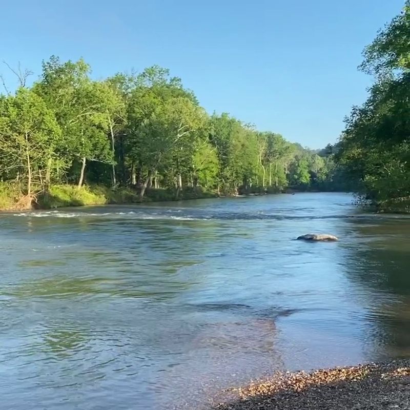 Gravel Bars And Quiet Swimming Holes Nearby