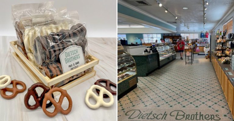 Ohio Has An Ice Cream Parlor Quietly Serving Some Of The Best Pretzels Around