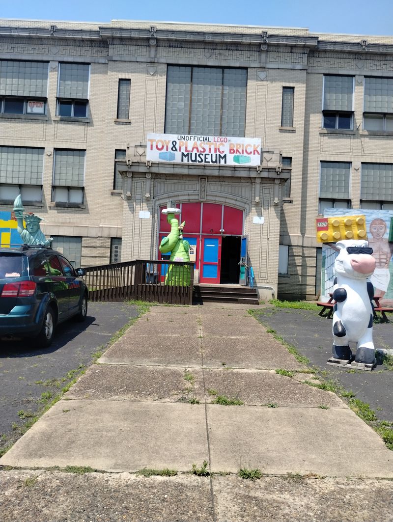 A School Building Frozen in Time