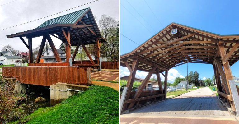 Ohio Is Home To The Smallest Covered Bridge In The Country, And It’s Absolutely Charming