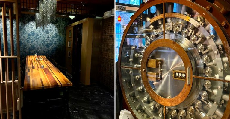 Ohio Restaurant Inside A Historic Bank Where You Can Reserve A Table In The Original Vault