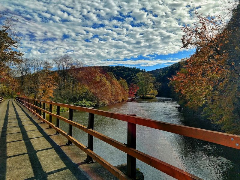 Oil Creek State Park Bike Trail, Northwestern Pennsylvania