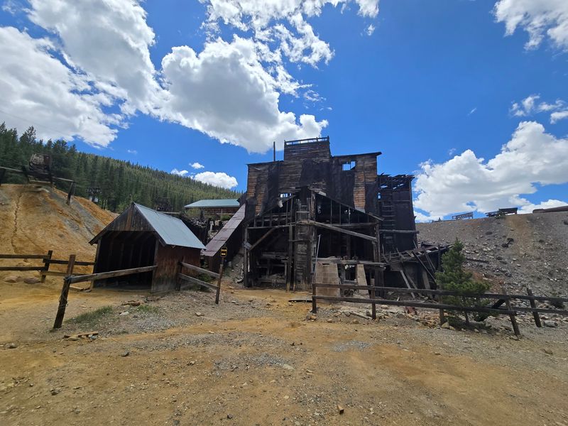 Old Cabins And A Blacksmith Shop Fill In The Picture