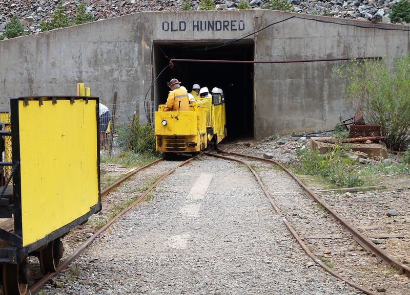 Old Hundred Gold Mine Tour, Silverton