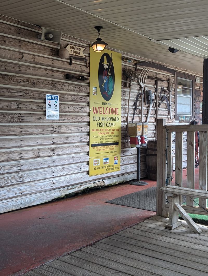 Old McDonald Fish Camp, North Augusta