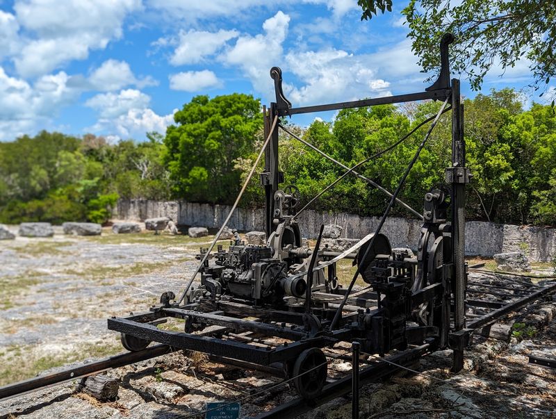 Old Quarry Machinery Still On Site