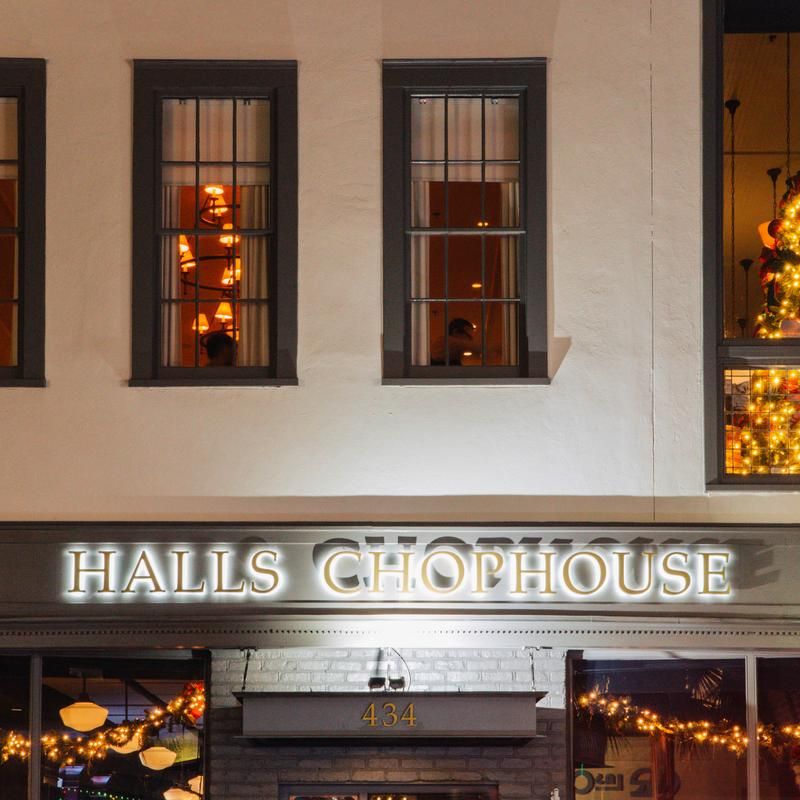 Old-School Steakhouse Elegance Defines Every Corner Of The Dining Room