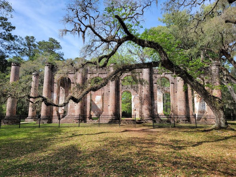 Old Sheldon Church Ruins, Yemassee Old Sheldon Church Ruins, Yemassee