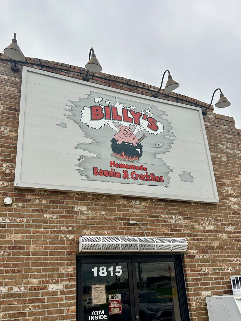 Billy’s Boudin & Cracklins