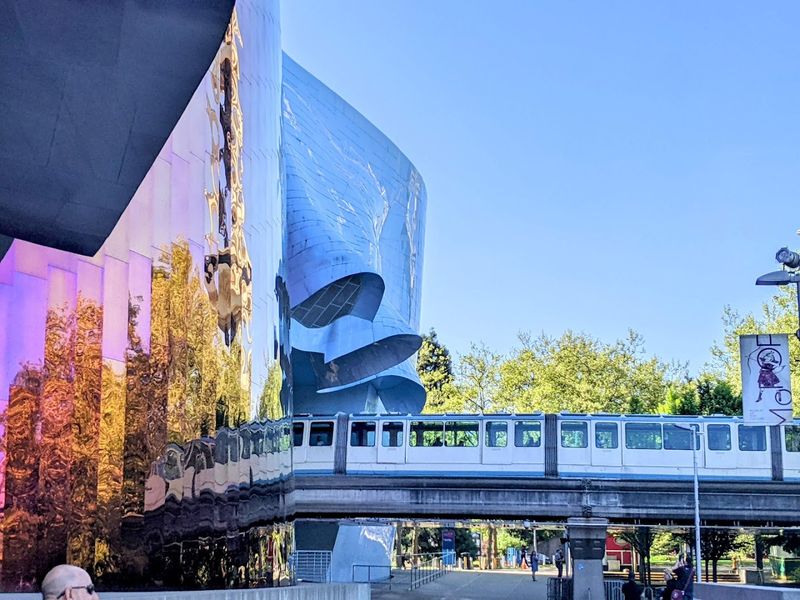 Seattle Center And Monorail Ride, Seattle, Washington