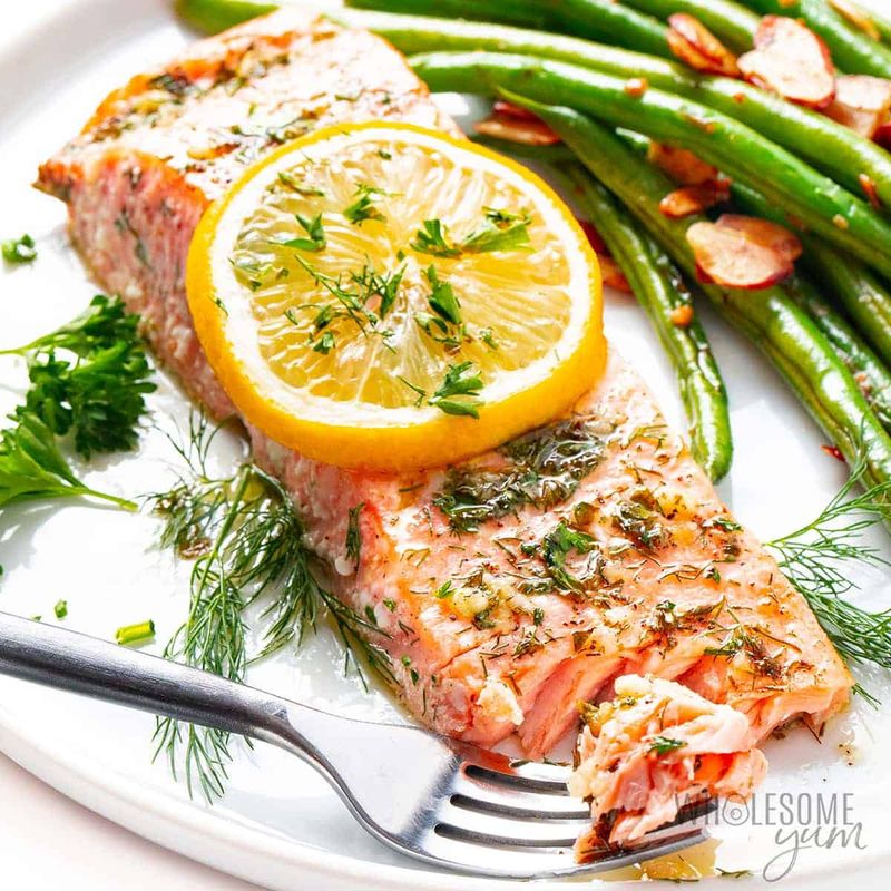 Baked Salmon Brilliance: The Seafood Safe Bet
