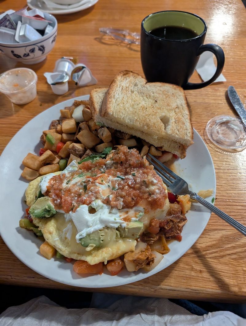 Omelets Built On A Generous Scale
