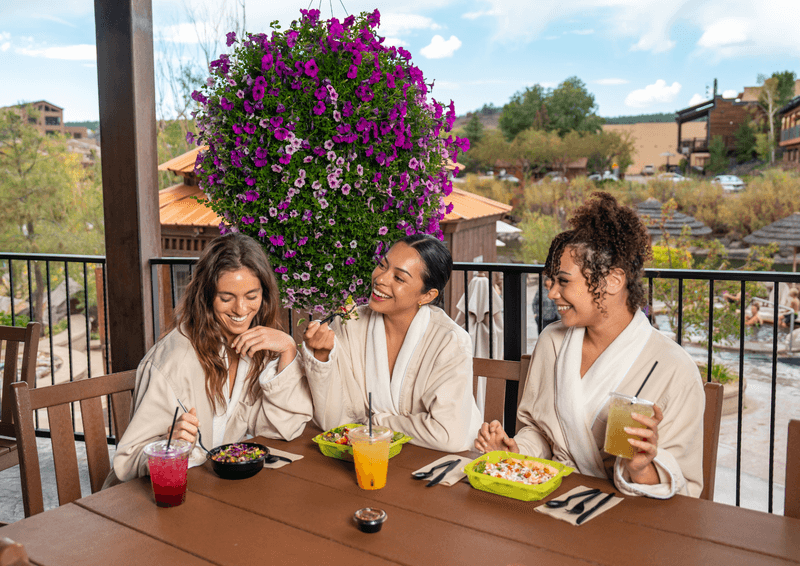 On-Site Dining That Means You Never Have to Negotiate About Leaving On-Site Dining That Means You Never Have to Negotiate About Leaving