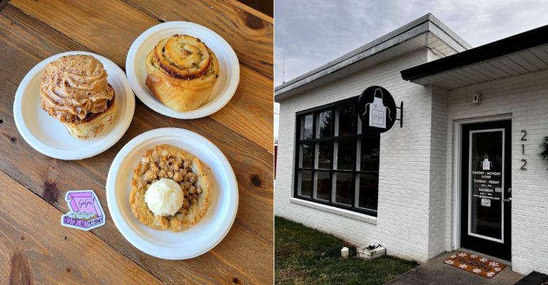 One North Carolina Bakery Serves Oversized Cinnamon Rolls That Keep Travelers Stopping By
