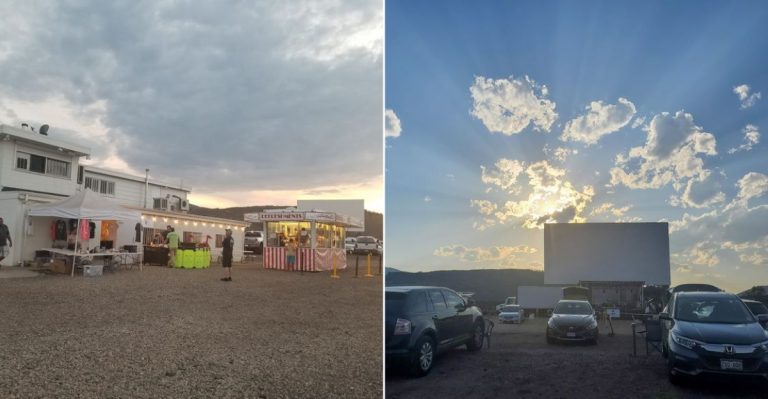 One Of Colorado’s Last Drive-Ins Still Shows Double Features Under The Stars