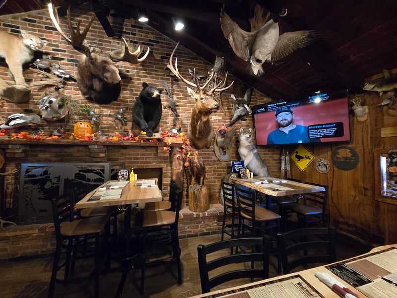 The Hunting Lodge Atmosphere That Sets The Whole Mood