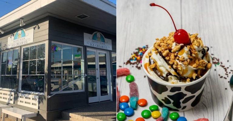 One Of The Most Delicious Stops In California Is This Ice Cream Bar You Can’t Miss