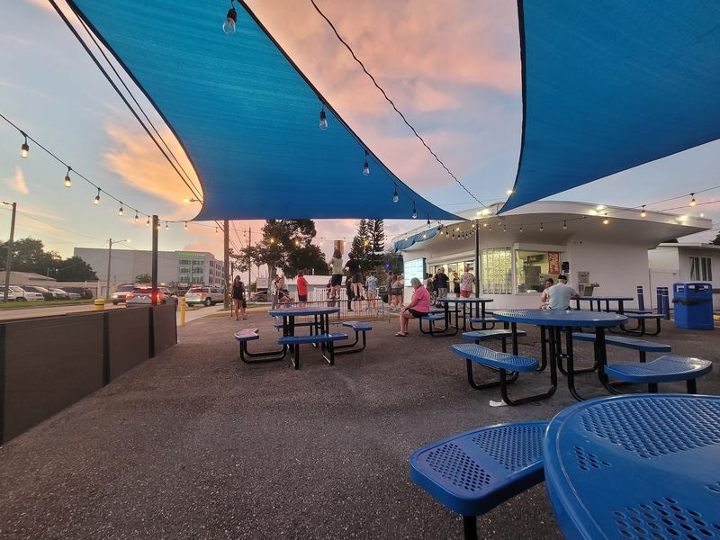 Open-Air Seating And Simple Charm