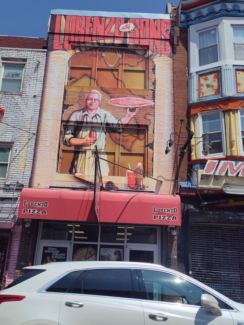 The Legendary Mural Outside