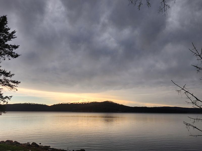 Open Water Beneath The Ozark Sky