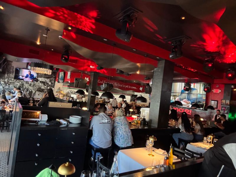 The Nightclub-Meets-Trattoria Atmosphere