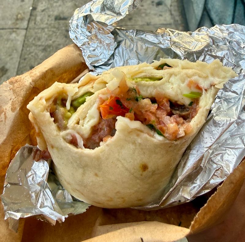 Order An Overstuffed Burrito In San Francisco's Mission District