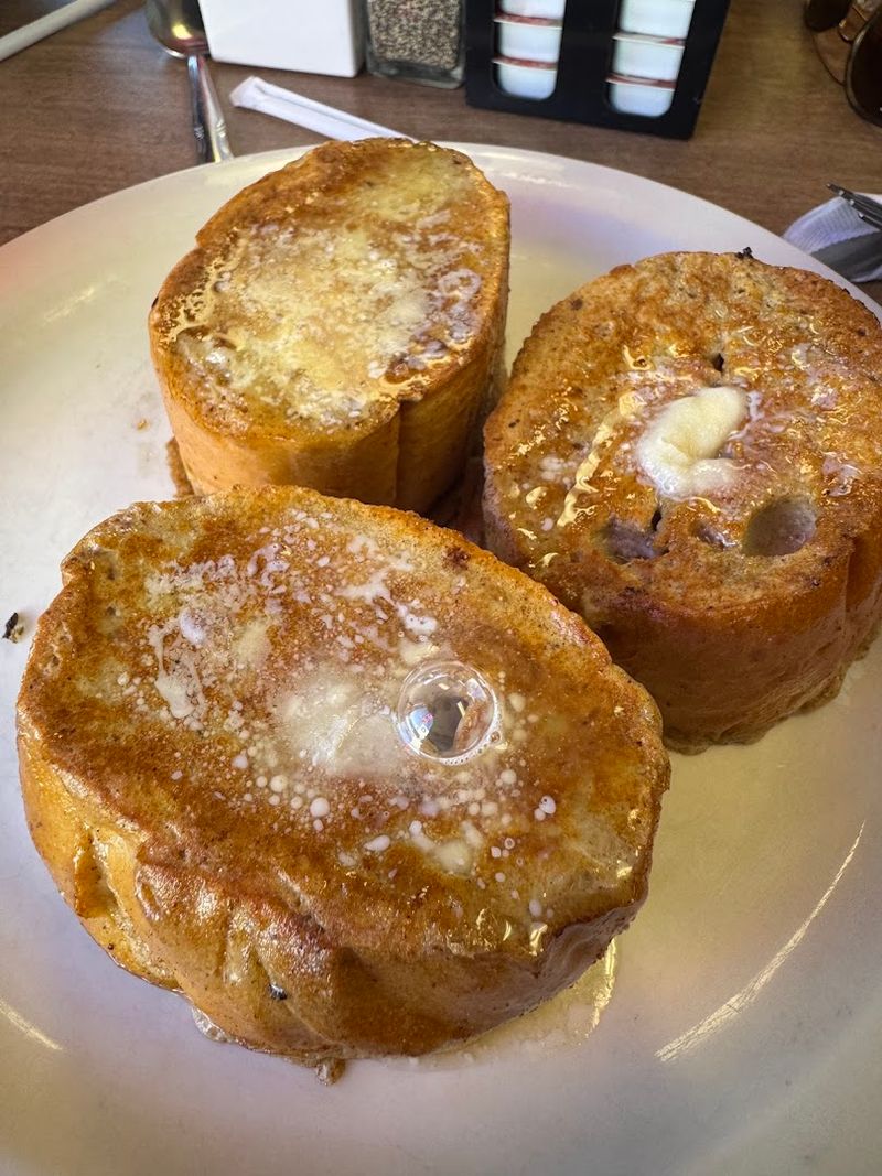 Try The Giant Pancakes Or French Toast At Least Once