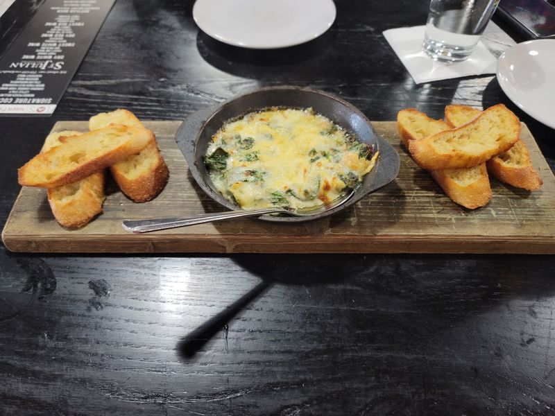 Mind The Spinach Artichoke Dip Portion