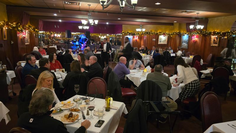 Embrace The Red Leather Booths