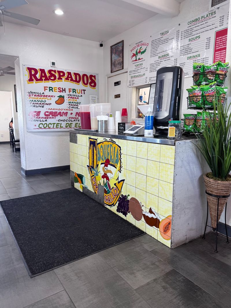 Ordering At The Tiled Counter