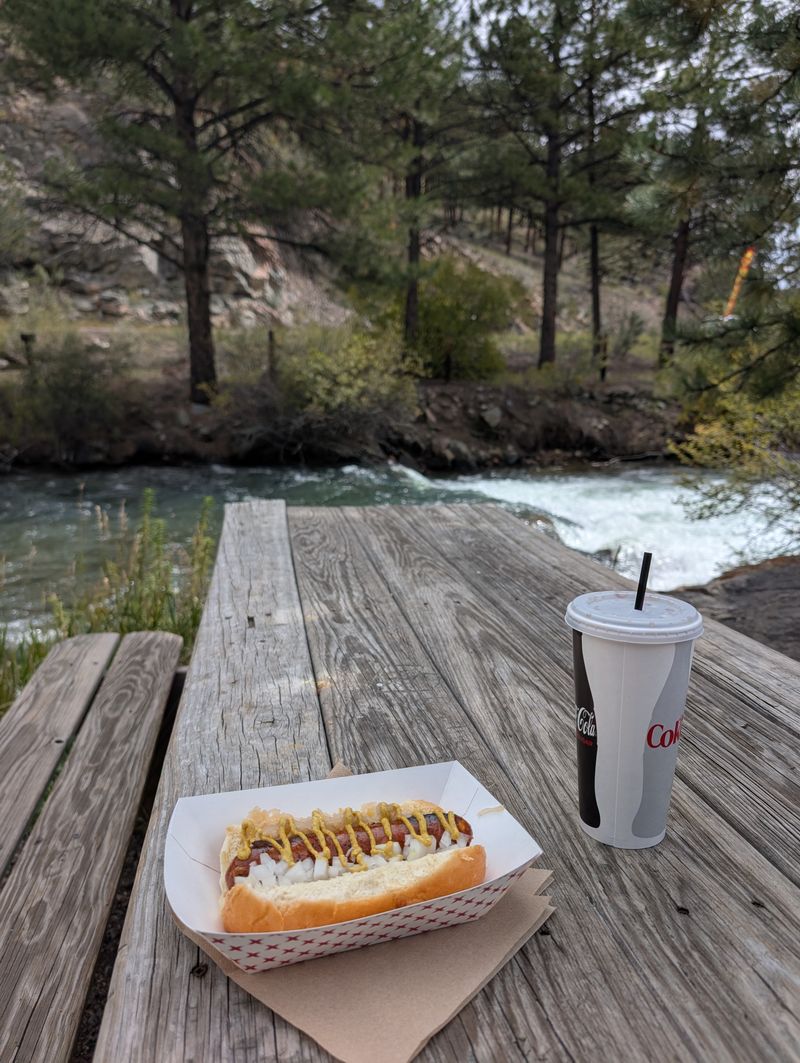 Seating And Comfort By The Creek