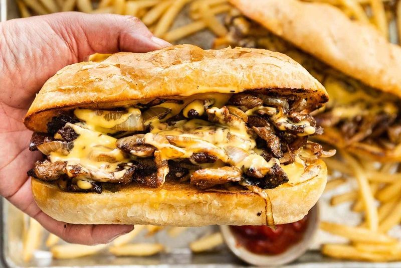 Pennsylvania's Philly Cheesesteak Burger