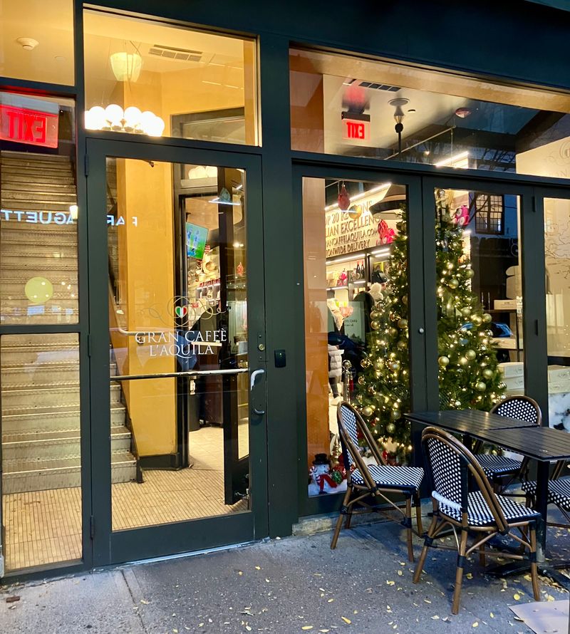 Gran Caffe L’Aquila, 1716 Chestnut St, Philadelphia, PA 19103