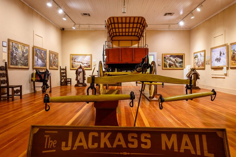 Otero Hall Lets You Touch A Wagon You'd Expect Behind Ropes