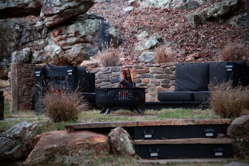 Outdoor Evenings By The Fire Pit
