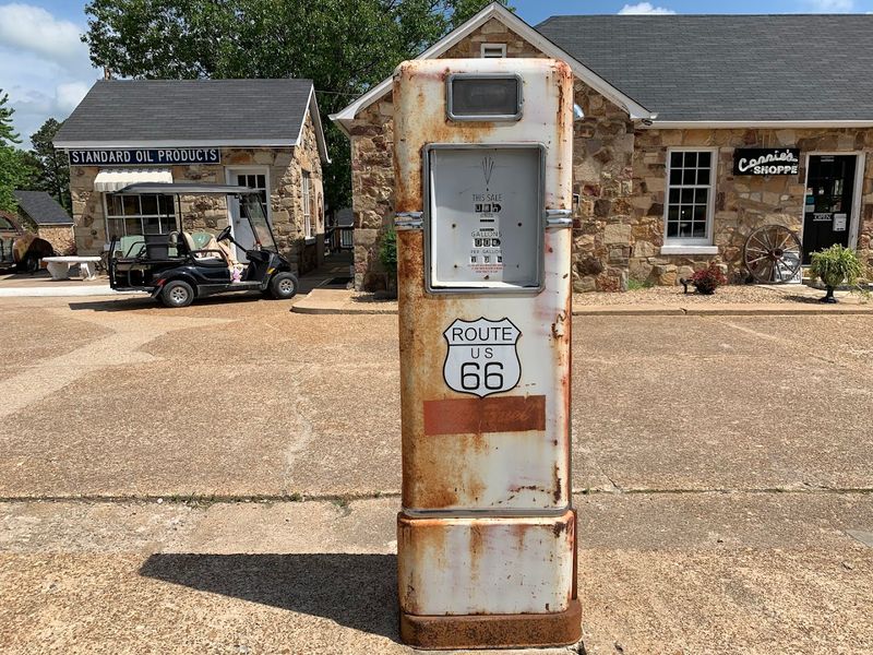 Motorcycle Parking And The Route 66 Rider Culture