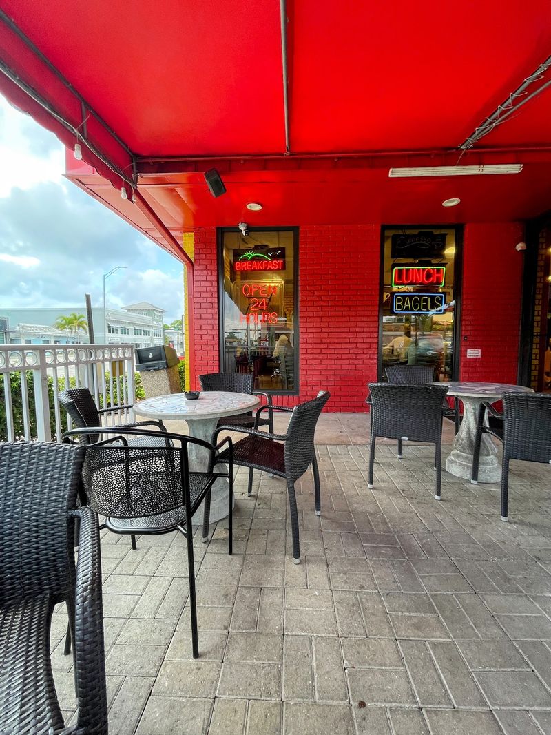 Outdoor Patio Seating, Dogs Welcome