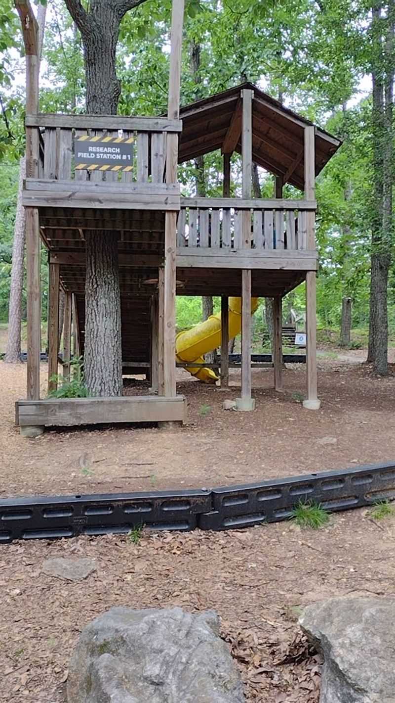 Outdoor Playgrounds Tucked Into The Landscape