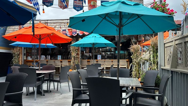 Outdoor Seating Adds A Whole Different Vibe