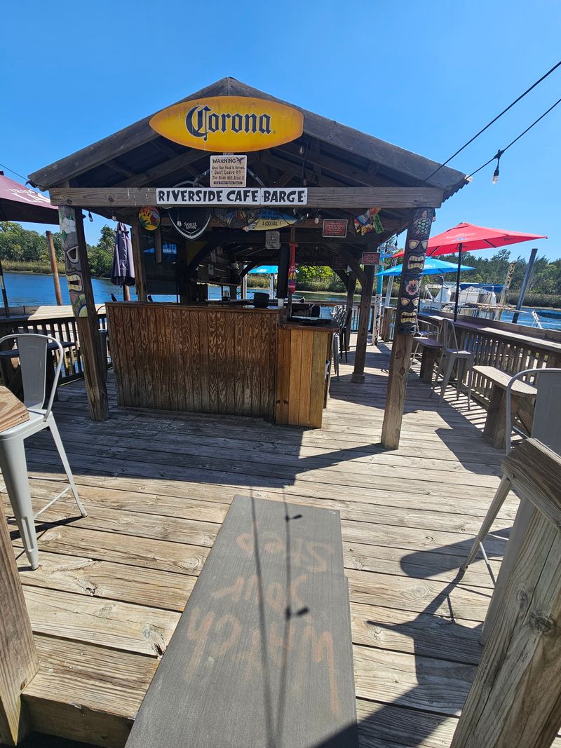 Riverside Café, St. Marks