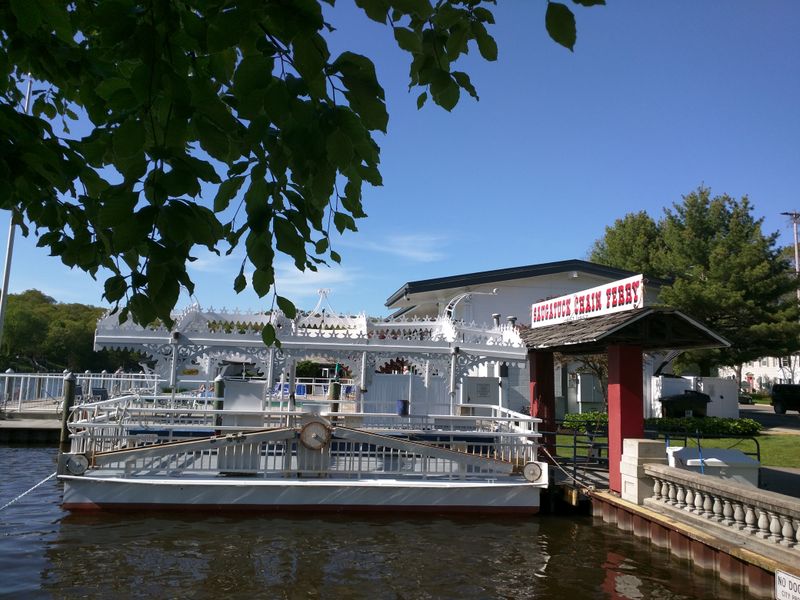 Chain Ferry And Riverside Drift