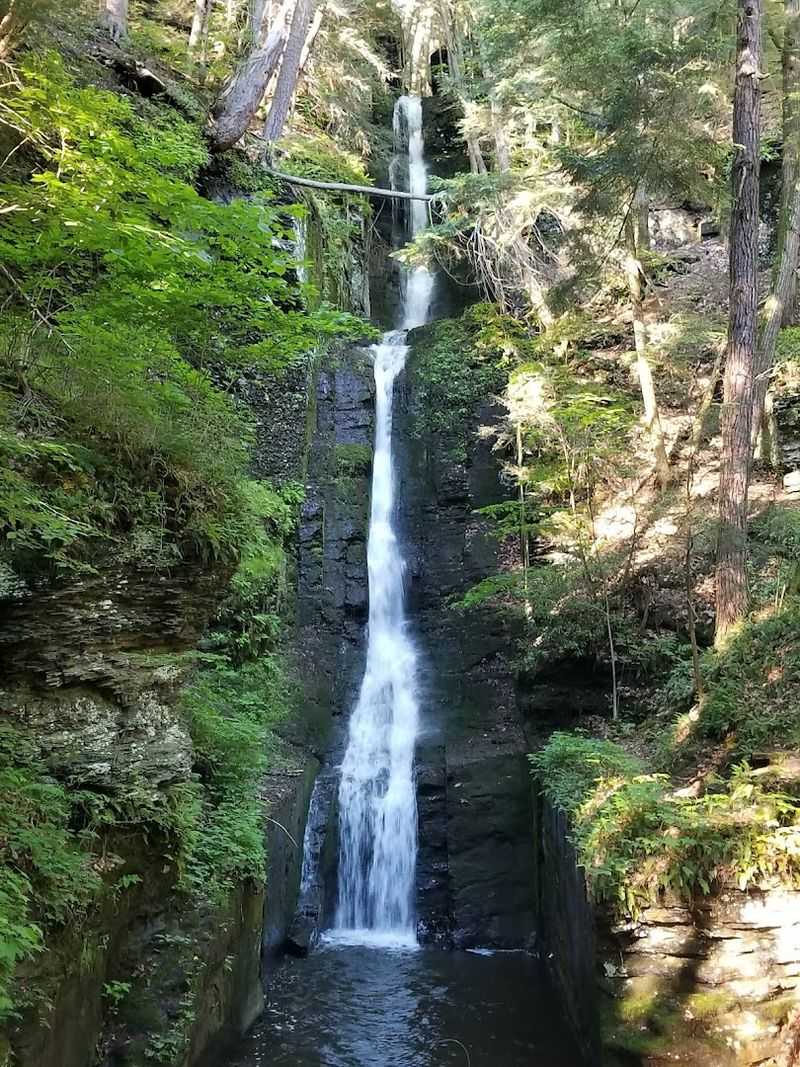 Dingmans Falls, One of the Tallest Waterfalls in Pennsylvania